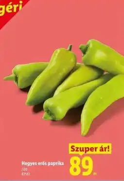 Lidl Hegyes erős paprika ajánlat