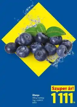 Lidl Áfonya ajánlat