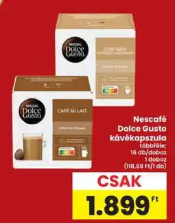 Interspar NESCAFE Dolce Gusto kávékapszula ajánlat