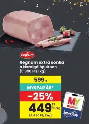 Interspar Regnum Extra sonka ajánlat