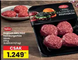 Interspar Regnum BBQ mini hamburgerhús ajánlat