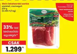 Interspar Wein feketeerdei sonka ajánlat