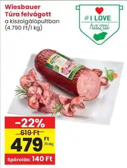 Interspar WIESBAUER Túra felvágott ajánlat