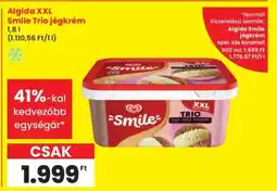 Interspar Algida XXL Smile Trio jégkrém ajánlat