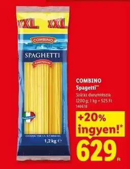 Lidl COMBINO Spagetti ajánlat