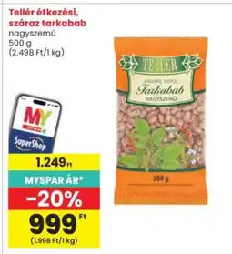 Interspar TELLÉR ÉTKEZÉSI, SZÁRAZ TARKABAB ajánlat