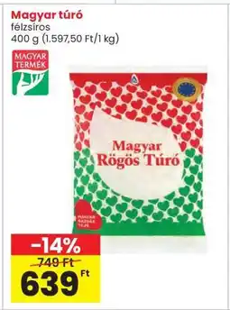 Interspar Magyar Túró ajánlat