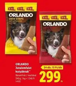 Lidl ORLANDO Jutalomfalat kutyáknak ajánlat
