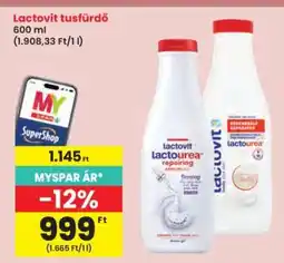 Interspar Lactovit tusfürdő ajánlat
