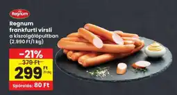 Interspar Regnum Frankfurti virsli ajánlat