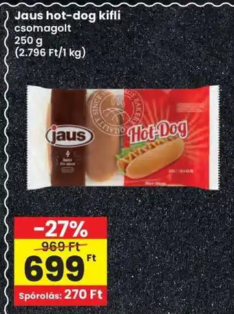 Interspar Jaus Hot-dog kifli ajánlat