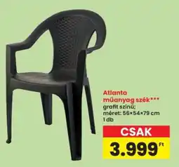 Interspar Atlanta műanyag szék ajánlat
