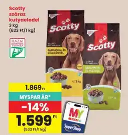 Interspar Scotty száraz kutyaeledel ajánlat