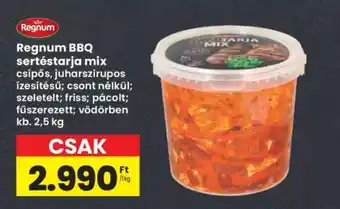 Interspar Regnum BBQ sertéstarja mix ajánlat