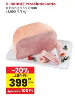 Interspar S-BUDGET Prosciutto Cotto ajánlat