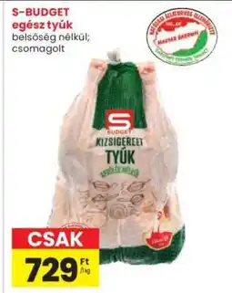 Interspar S-BUDGET egész tyúk ajánlat