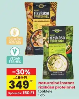 Interspar Naturmind instant rizskása proteinnel ajánlat