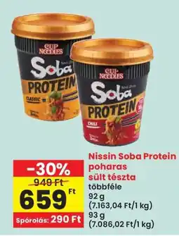 Interspar Nissin Soba Protein poharas sült tészta ajánlat