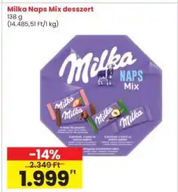 Interspar Milka Naps Mix desszert ajánlat