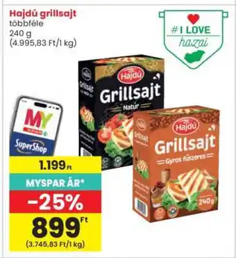 Interspar HAJDÚ GRILLSAJT ajánlat