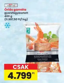 Interspar Óriás garnéla ajánlat
