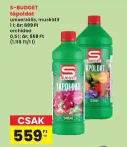 Interspar S-BUDGET tápoldat ajánlat