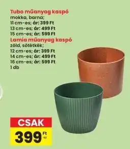 Interspar Tubo műanyag kaspó ajánlat