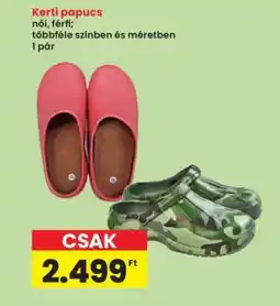 Interspar Kerti Papucs ajánlat