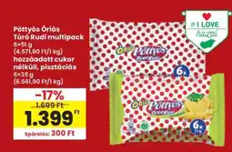Interspar Pöttyös Óriás Túró Rudi Multipack ajánlat