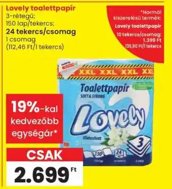 Lovely toalettpapír
