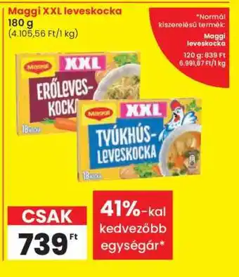 Maggi XXL leveskocka