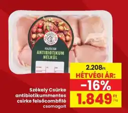 Interspar Székely Csirke antibiotikummmentes csirke felsőcombfilé csomagolt ajánlat