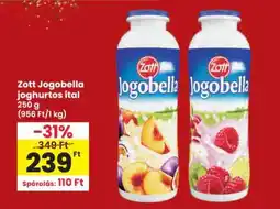 Interspar Zott Jogobella joghurtos ital ajánlat