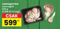 Interspar Laskagomba csomagolt ajánlat