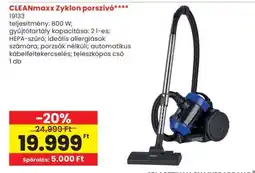 Spar CLEANmaxx Zyklon porszívó ajánlat