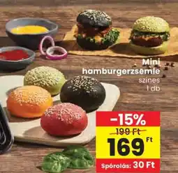 Spar Mini hamburgerzsemle ajánlat