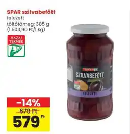 Spar SPAR szilvabefőtt ajánlat