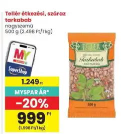 Spar TELLÉR ÉTKEZÉSI, SZÁRAZ TARKABAB ajánlat