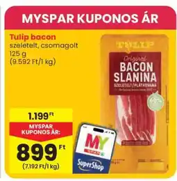 Spar Tulip bacon ajánlat