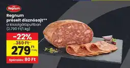 Spar Regnum préselt disznósajt ajánlat