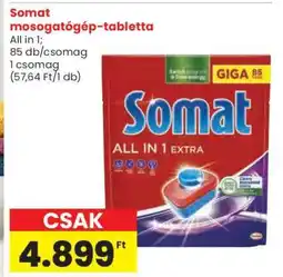 Spar Somat Mosogatógép Tabletta ajánlat