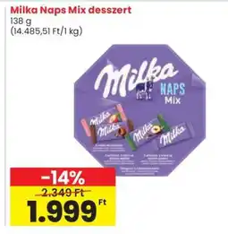Spar Milka Naps Mix desszert ajánlat