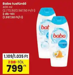 Spar BABA Tusfürdő ajánlat