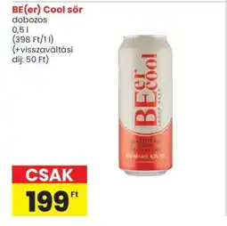 Spar BE(er) Cool sör ajánlat