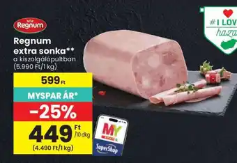 Spar Regnum Extra sonka ajánlat