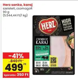Spar Herz sonka, karaj ajánlat