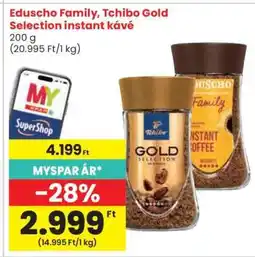 Spar Eduscho Family, Tchibo Gold Selection instant kávé ajánlat