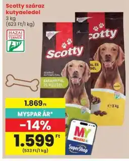 Spar Scotty száraz kutyaeledel ajánlat