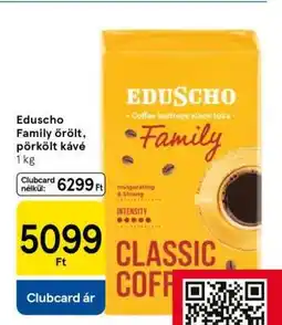 Tesco EduScho Family őrölt, pörkölt kávé ajánlat