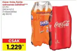 Spar Coca-Cola, Fanta szénsavas üdítőital ajánlat